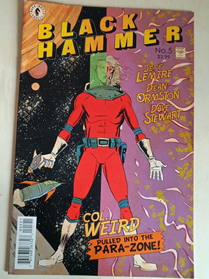 Black Hammer #5 Jeff Lemire Variant Cover used, English