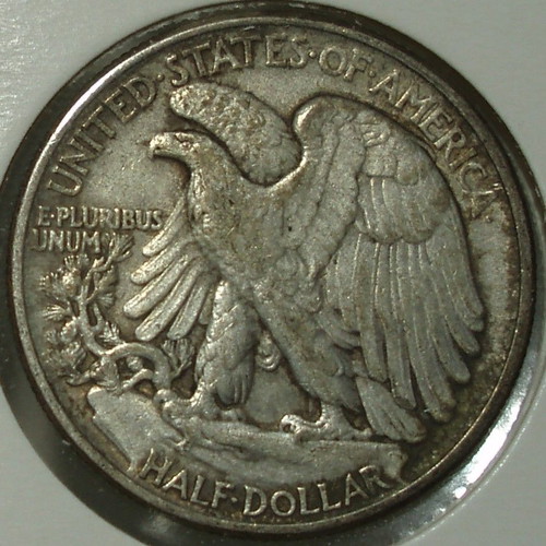 U.S.A ½ Dollar 1945 Walking Liberty coin used