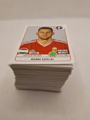 Lot Panini UEFA Euro France 2016 stickers like new, 264 pieces
