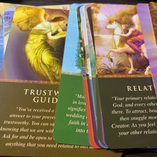 Daily Guidance From Your Angels Oracle Tarot Deck new, with guidebook