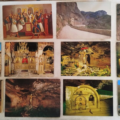 Kalavryta 24 old colorful different postcards like new