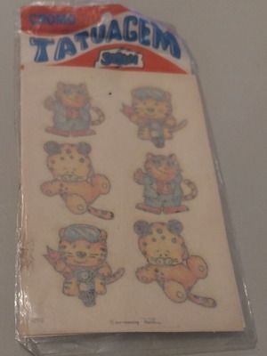 CROMO TATUAGEM sealed σετ παιδικών τατουάζ του 1990