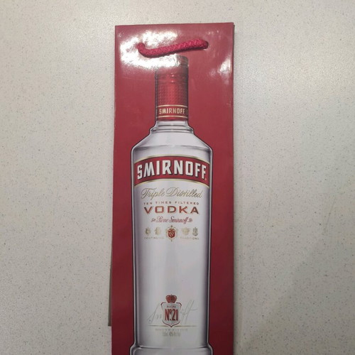Smirnoff drink bags new, pack of 43
