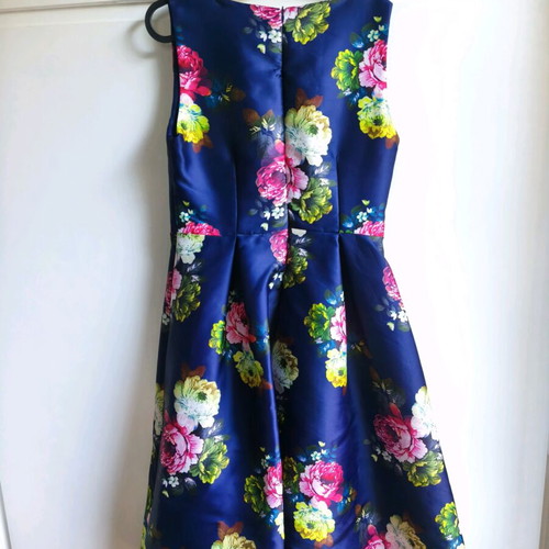 Love boutique cocktail dress like new, blue and purple, size M-L