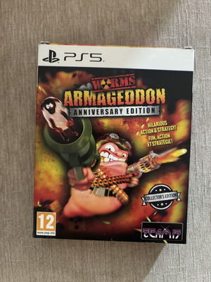 Worms Armageddon Anniversary Edition PlayStation 4 συλλεκτική έκδοση