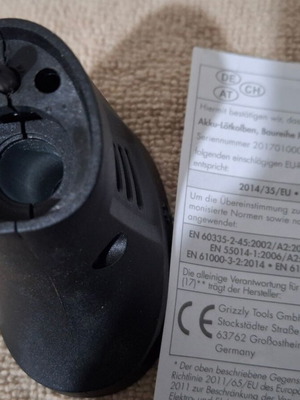 Зарядна база Parkside PLKA 3.6 A1 като нова, захранване LY-060060A