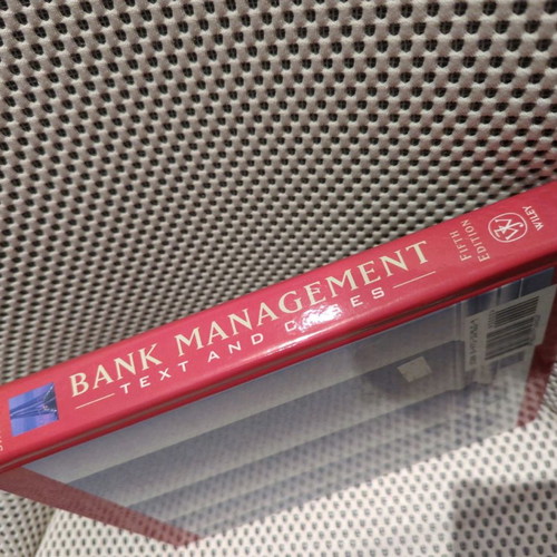 Bank Management used with hardcover
