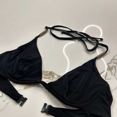 Black bikini top, size S / 36 / 8