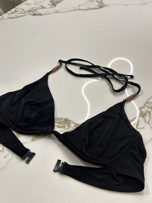 Black bikini top, size S / 36 / 8