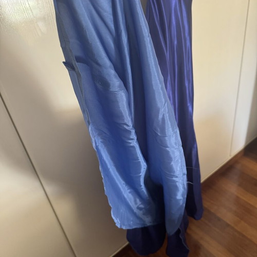 Elegant blue occasion dress, size M
