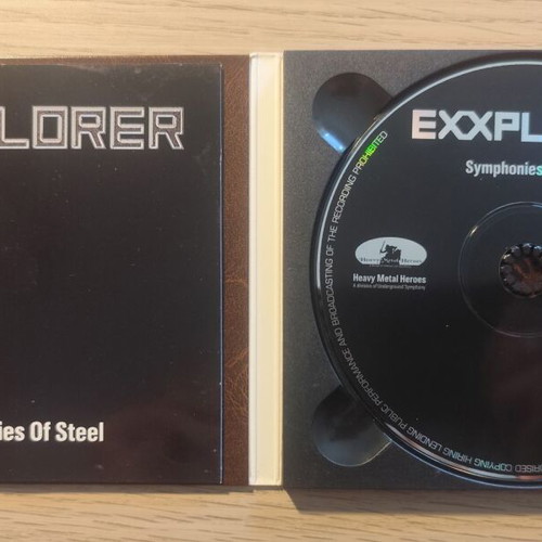 Exxplorer Symphonies Of Steel CD digipak reissue 2002 mint condition