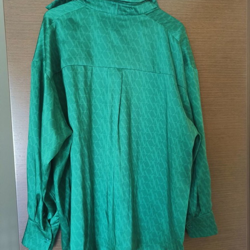Vasia Kostara shirt like new with logo, green, one size