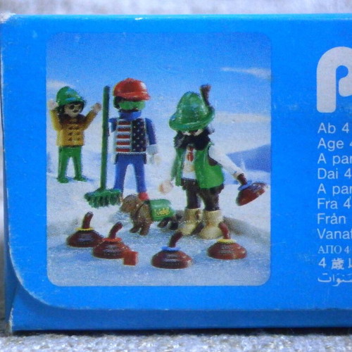 Playmobil 3686 Curling Game Winter Fun Family Snow sealed