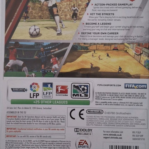 Ea Sports FIFA 11 for Wii like new