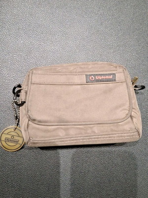 Diplomat wallet bag used, beige