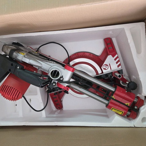 Einhell TC-SM 2131/1 Dual Sliding Mitre Saw 1500W like new, laser guide