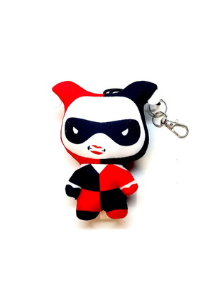 Harley Quinn Plush Keychain Limited Edition McDonald's Happy Meal 2021