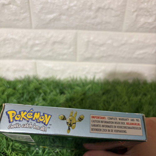 Pokémon Silver Version Game Boy Color used, complete with accessories