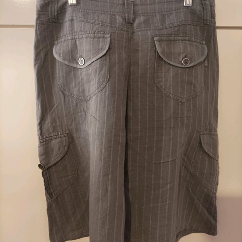 Gray evase skirt Sarah Lawrence, size L