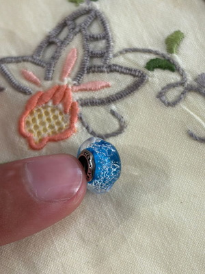 Pandora Murano sea blue charm