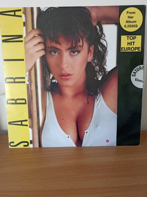 Gramophone record 12'" Maxi Sabrina - Boys like new
