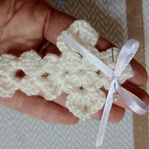 Handmade knitted martyrika crosses made to order