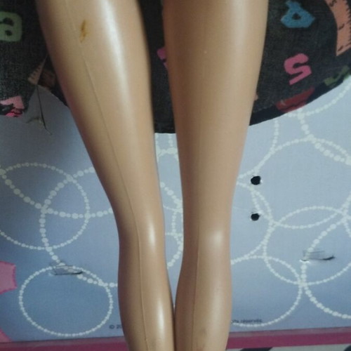 Barbie teacher doll with vintage dress