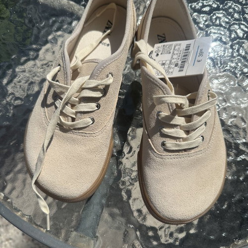 Zara beige boots size 36 new