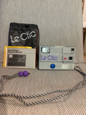 Φωτογραφική μηχανή Le Clic vintage retro 80s συλλεκτική μεταχειρισμένη