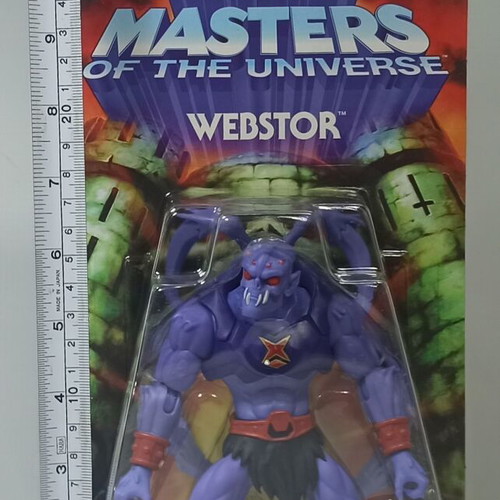 Webstor Action Figure Mattel MOTU Origins 200X Cartoon Collection new