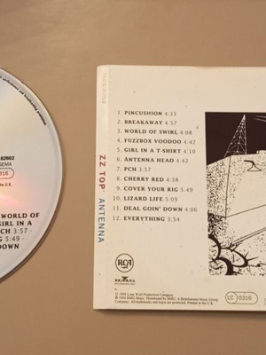 ZZ Top Antenna CD used, rock