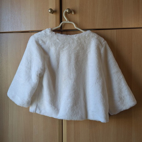 Mirabelle white jacket like new, made in Italy, size L