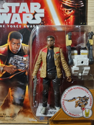 Star Wars The Force Awakens Finn Jakku figure new
