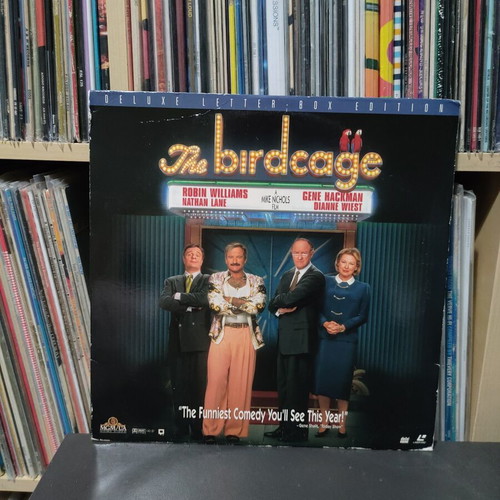 The Birdcage laserdisc used, comedy, 1996 Japanese edition