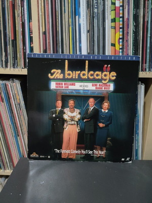The Birdcage laserdisc used, comedy, 1996 Japanese edition