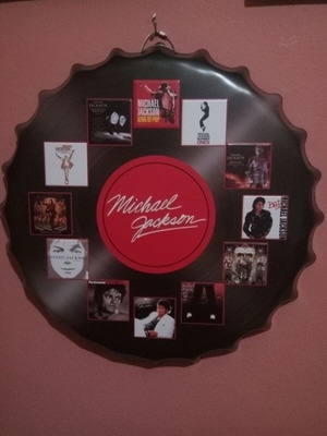 Michael Jackson Metal Beer Cap Wall Decor New