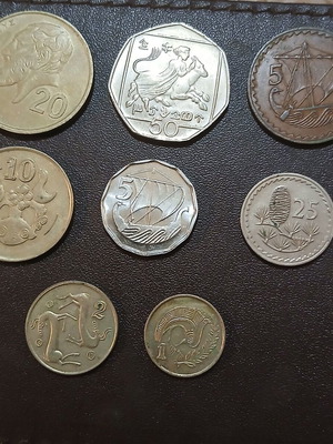 Cyprus coins, various