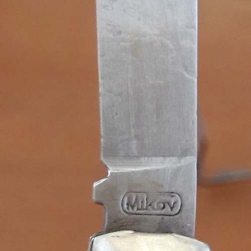 Vintage Mikov Pocket Knife used, made in Czechoslovakia