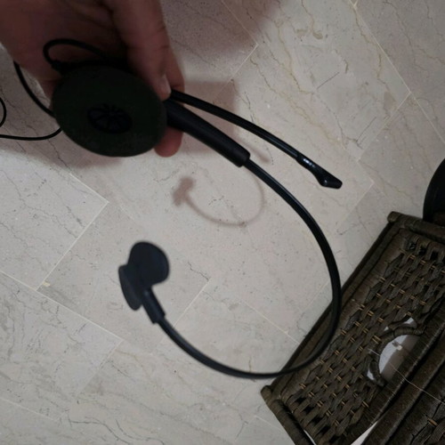 Jabra BIZ 1500 USB Mono headphones with microphone like new