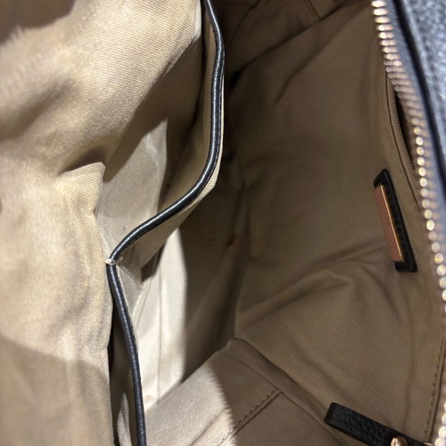 Coccinelle leather backpack like new, black
