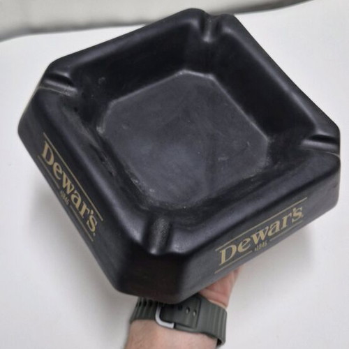 Dewar's ceramic ashtray like new, collectible