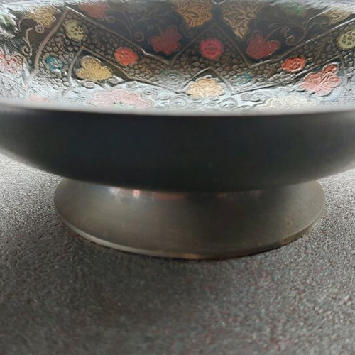 Decorative bowl used, embossed