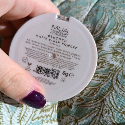 Mua blush used, shade rose tea
