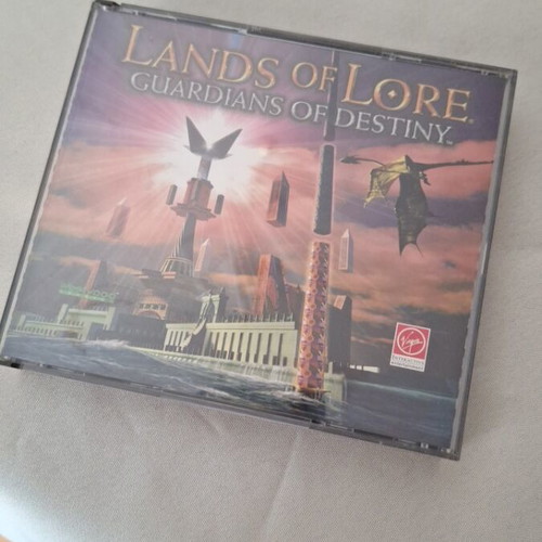 Lands of Lore Guardians of Destiny PC game, 4 discs