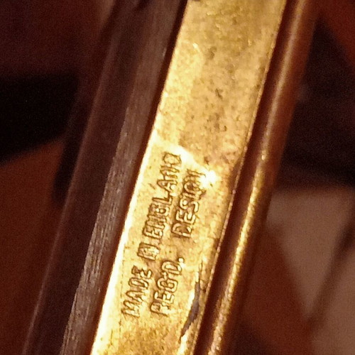 Box made in England with brass and plastic, Famagusta Cyprus design