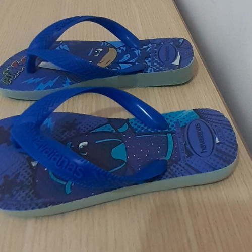 Havaianas children's flip-flops PJ Masks CatBoy Night Ninja size 29-30 like new