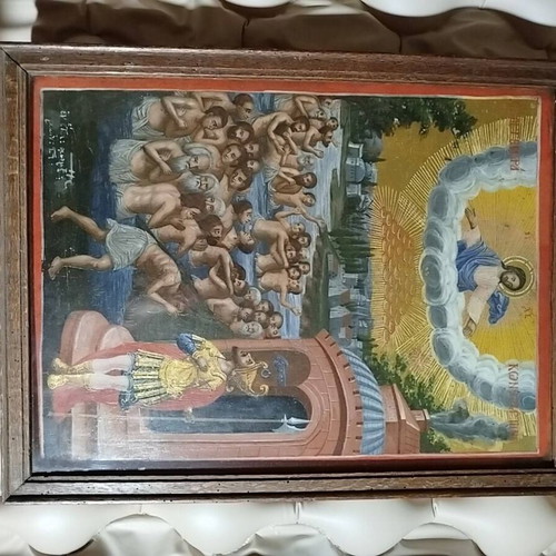 Mikrasiatiki Icon used, The Martyrdom of the Forty Holy Martyrs of Sebasteia