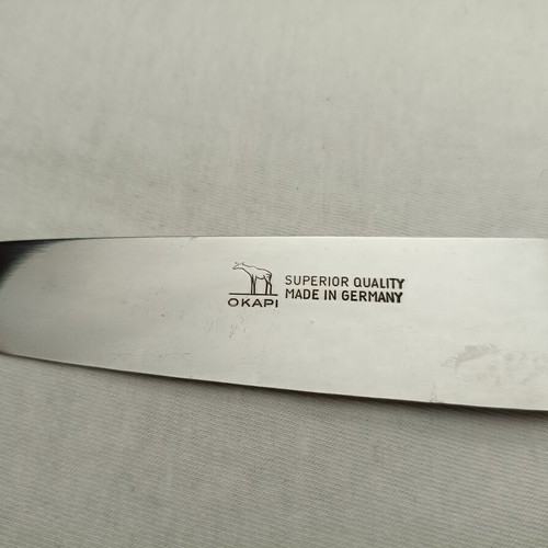 Okapi Chef Knife Vintage Genuine Germany Bakelite Handle 1980s