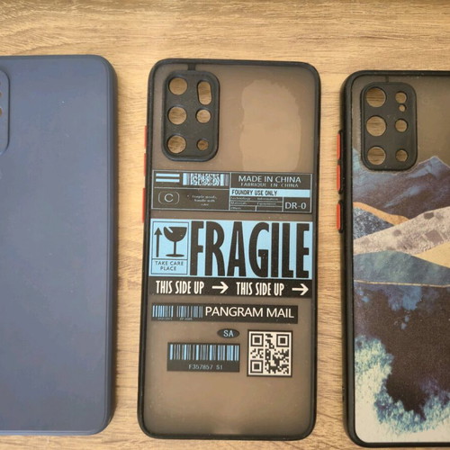 Samsung Galaxy S20+ phone cases pack of 3 used, silicone TPU