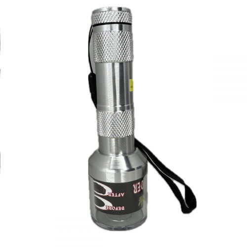 Electric aluminum grinder silver new